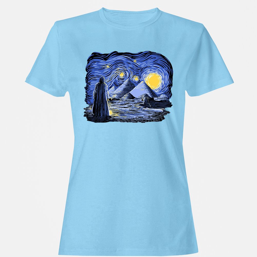 Women's T-Shirt - R4S8AYR6 - Light Blue - 8