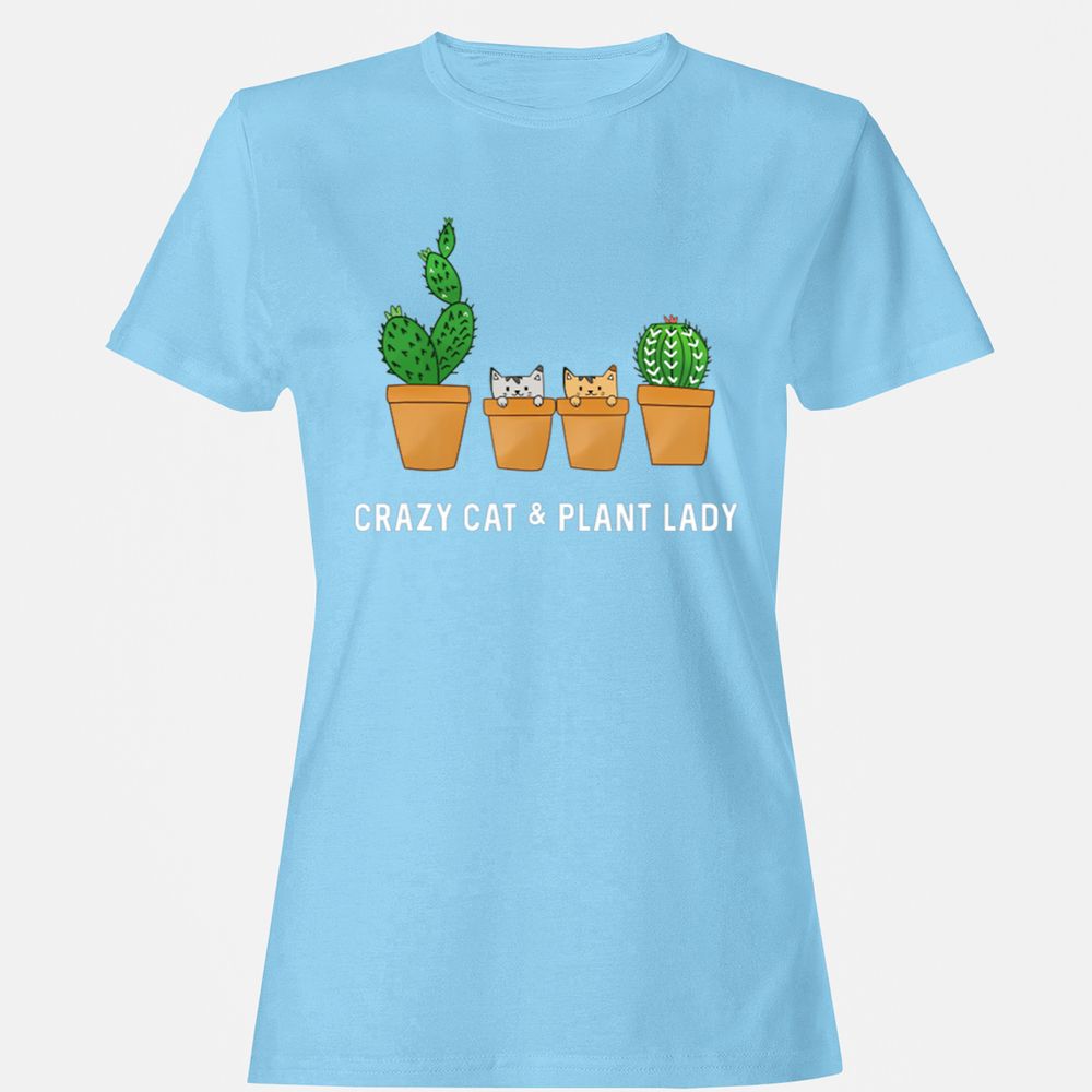 Women's T-Shirt - HHRD7KHN - Light Blue - 8