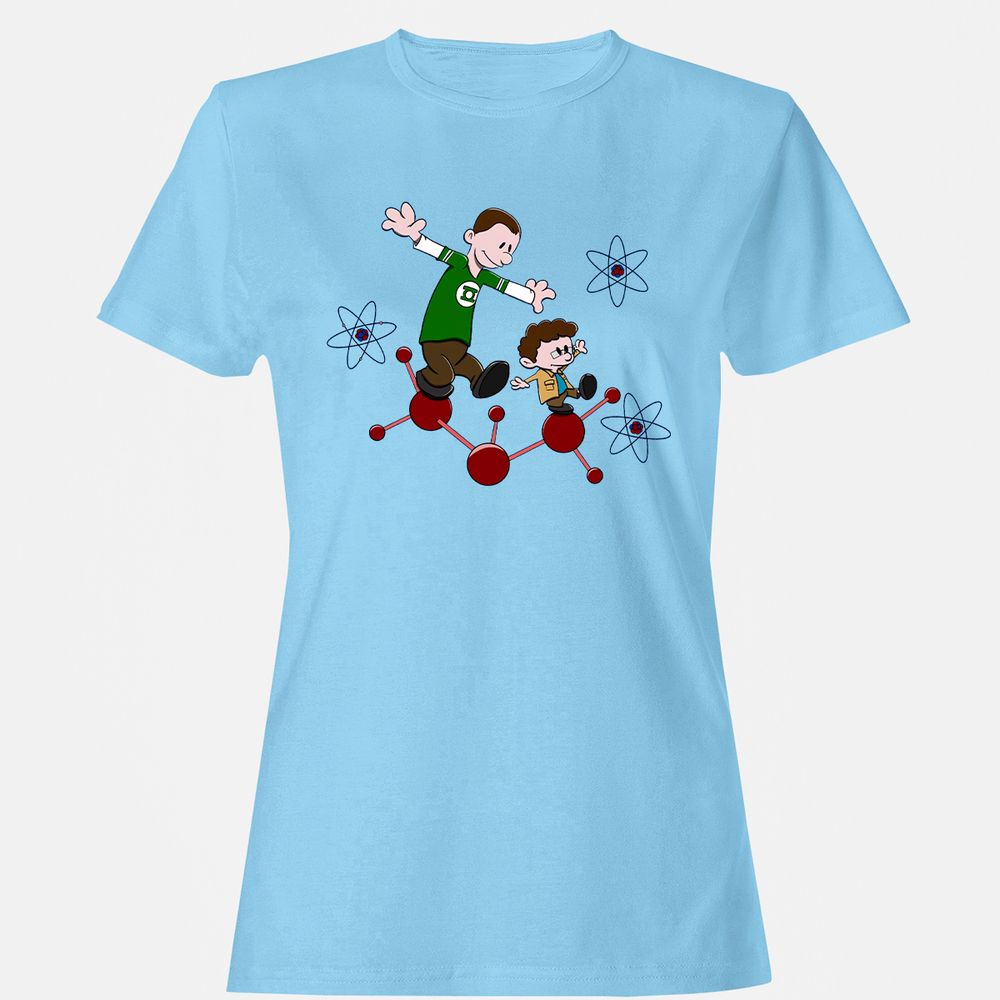 Women's T-Shirt - BUBK5U6R - Light Blue - 8