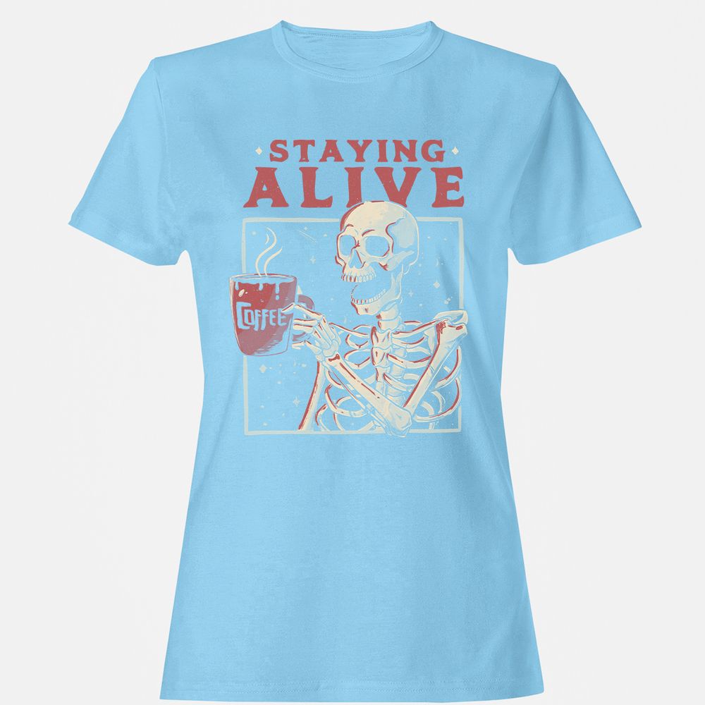 Women's T-Shirt - K69UMURU - Light Blue - 8