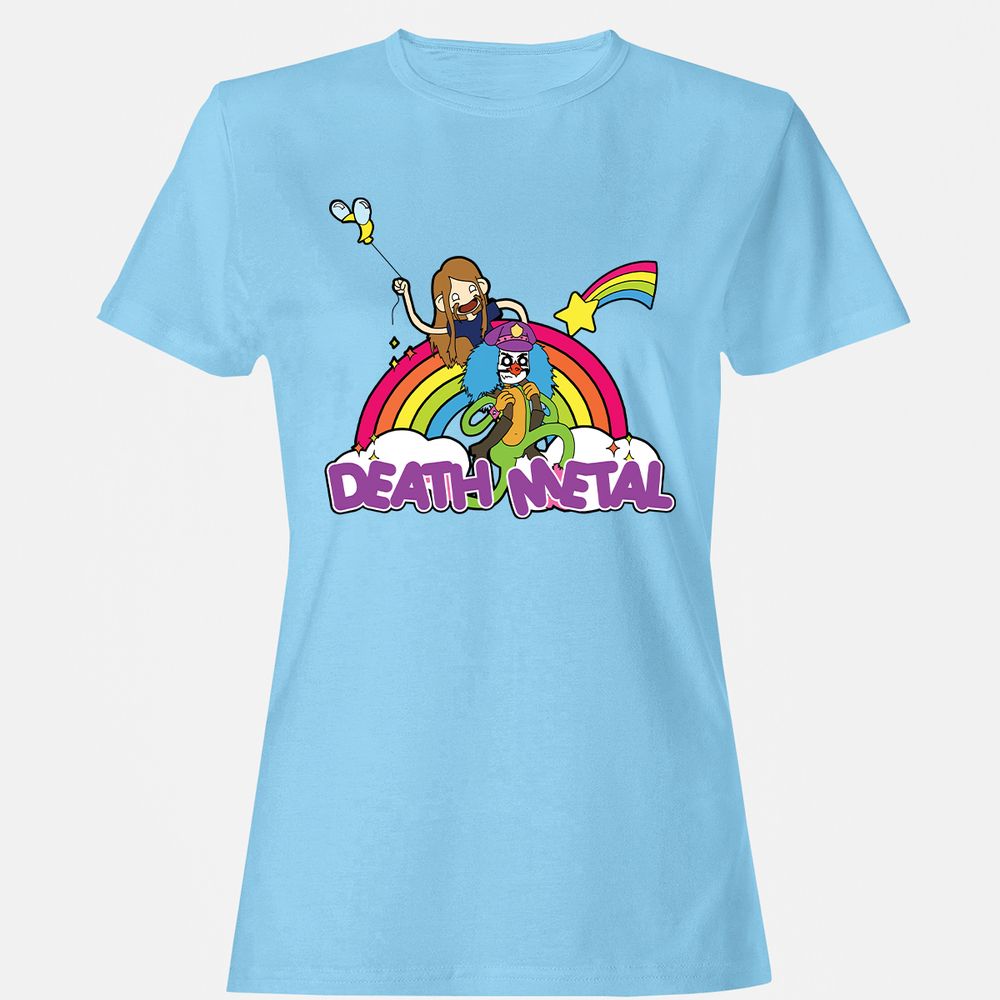 Women's T-Shirt - F58BMJRN - Light Blue - 8