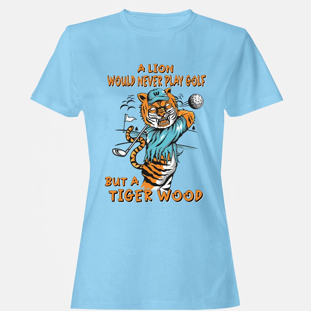 Women's T-Shirt - SBY7NGLD - Light Blue - 8