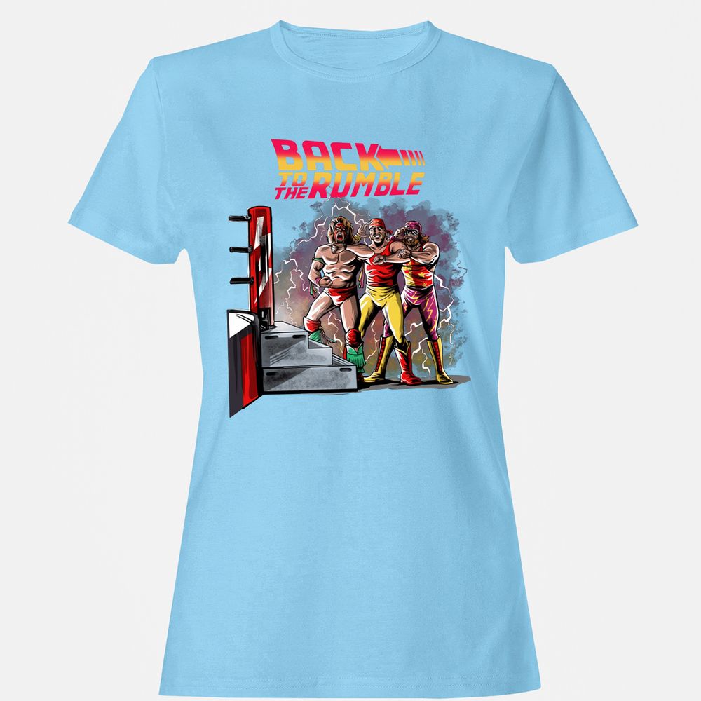 Women's T-Shirt - A185SUKN - Light Blue - 8