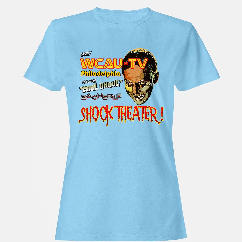 Women's T-Shirt - VJSEHKM6 - Light Blue - 8