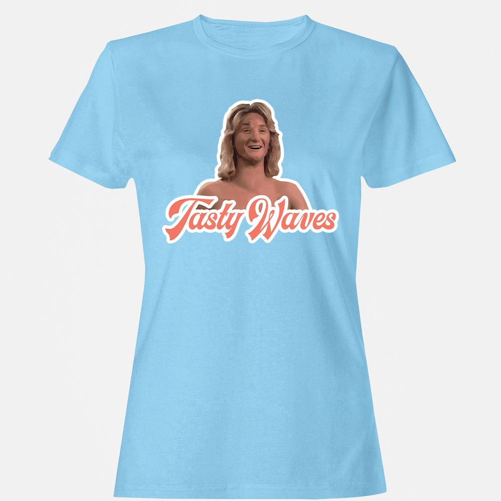 Women's T-Shirt - 3PHRTKGV - Light Blue - 8