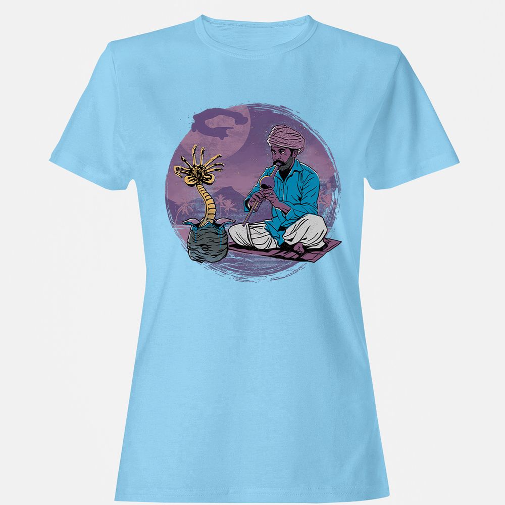 Women's T-Shirt - 5BUHMSX6 - Light Blue - 8