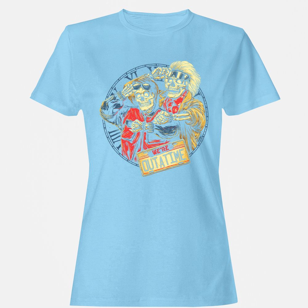 Women's T-Shirt - NLQF55VL - Light Blue - 8