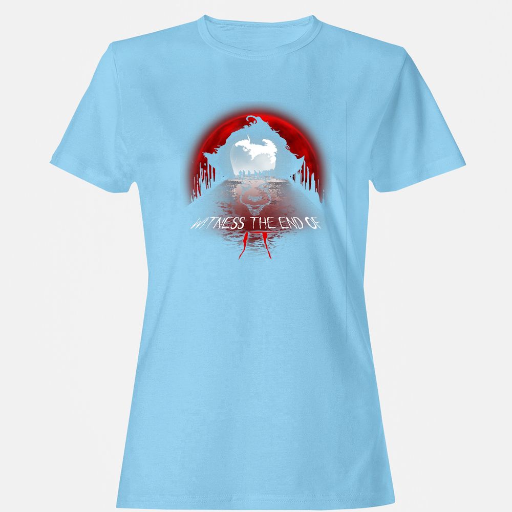 Women's T-Shirt - A7779A7M - Light Blue - 8