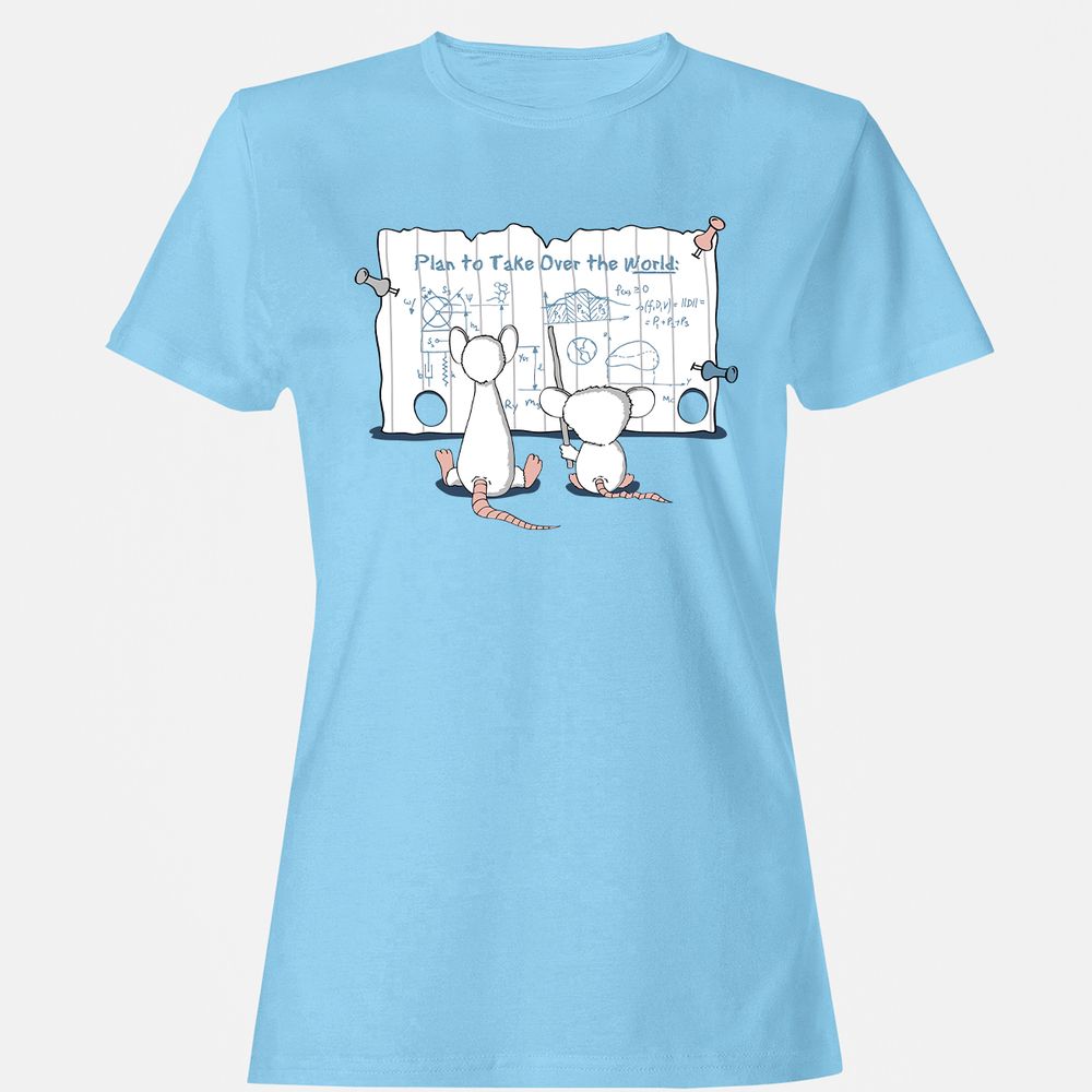 Women's T-Shirt - LFSPGX77 - Light Blue - 8