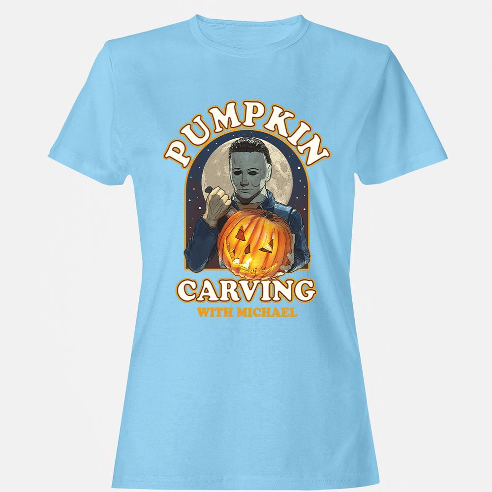 Women's T-Shirt - CDRH1X58 - Light Blue - 8