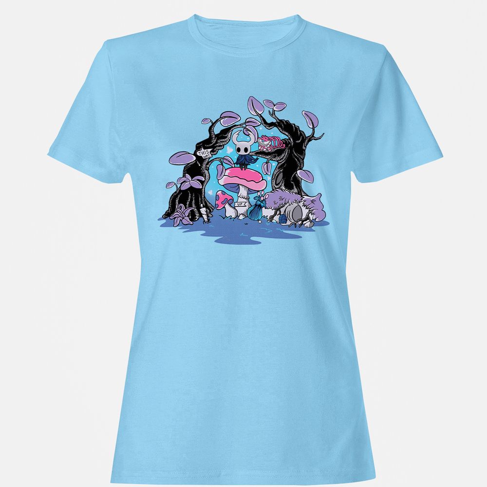 Women's T-Shirt - 8ZT4CLDL - Light Blue - 8