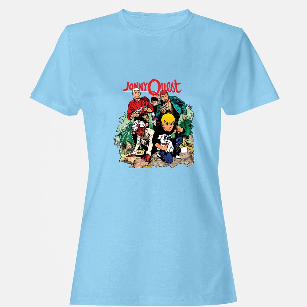 Women's T-Shirt - GXWLRMUY - Light Blue - 8