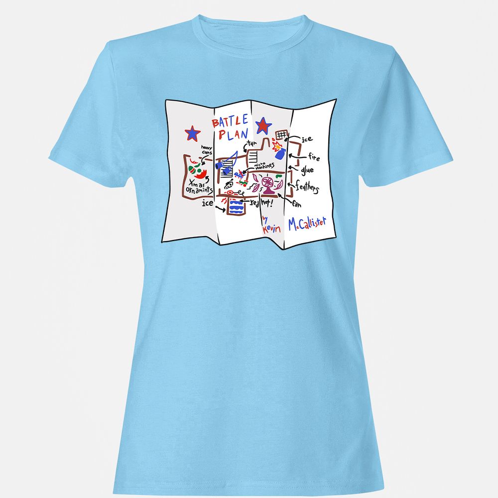 Women's T-Shirt - EWK511ED - Light Blue - 8