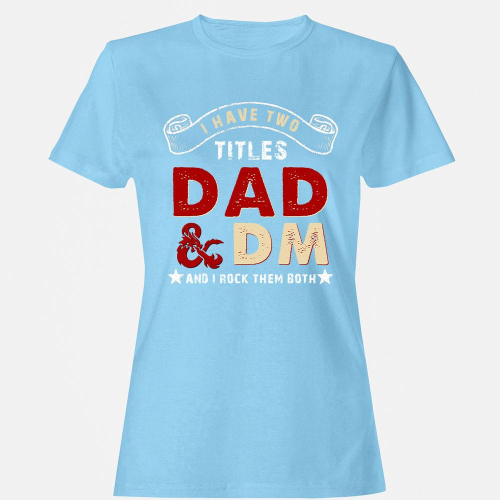 Women's T-Shirt - WP5UBQY9 - Light Blue - 8