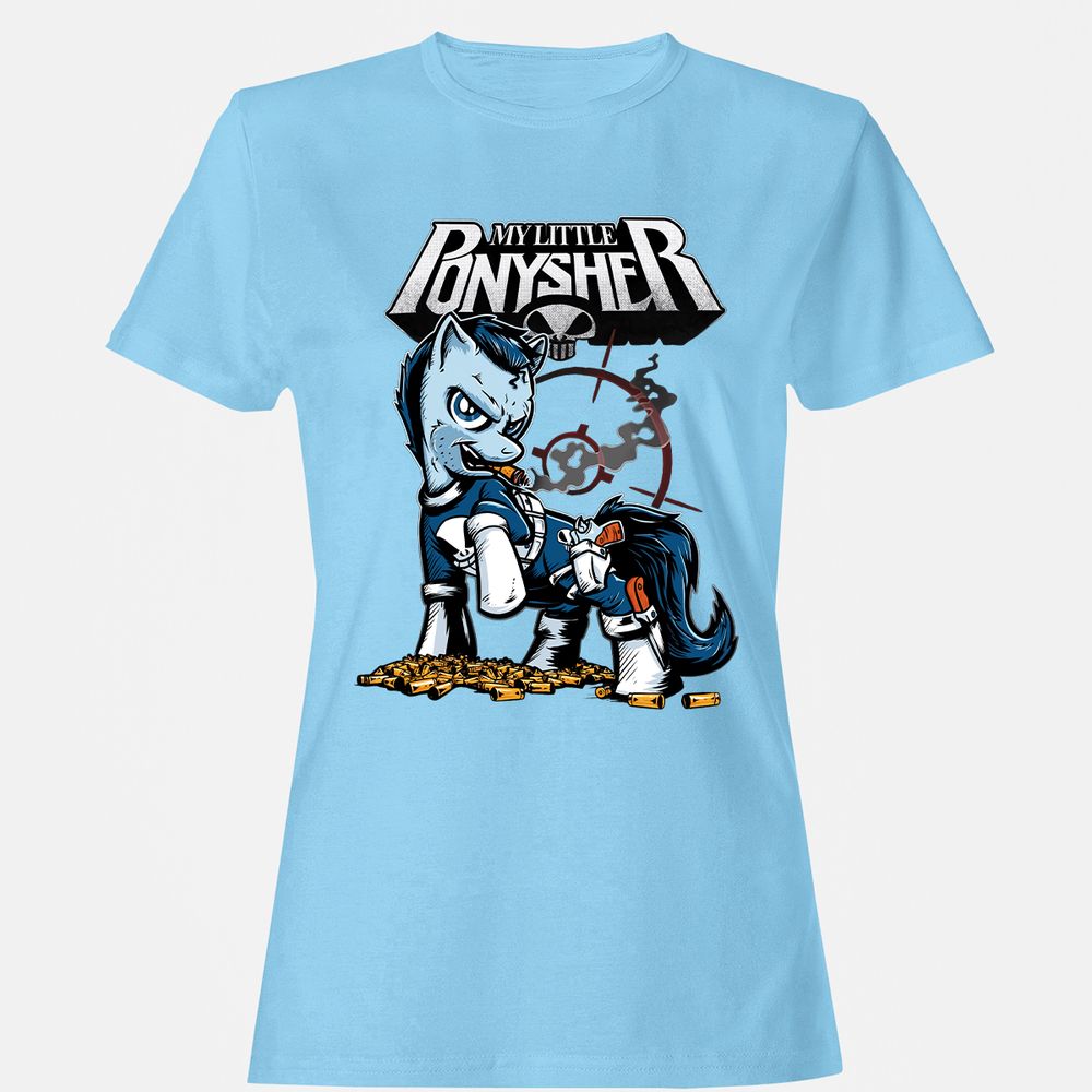 Women's T-Shirt - 22NE3KL4 - Light Blue - 8