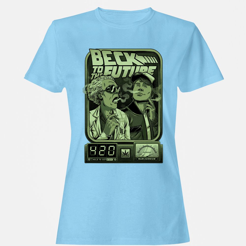 Women's T-Shirt - SVRVWZ2F - Light Blue - 8