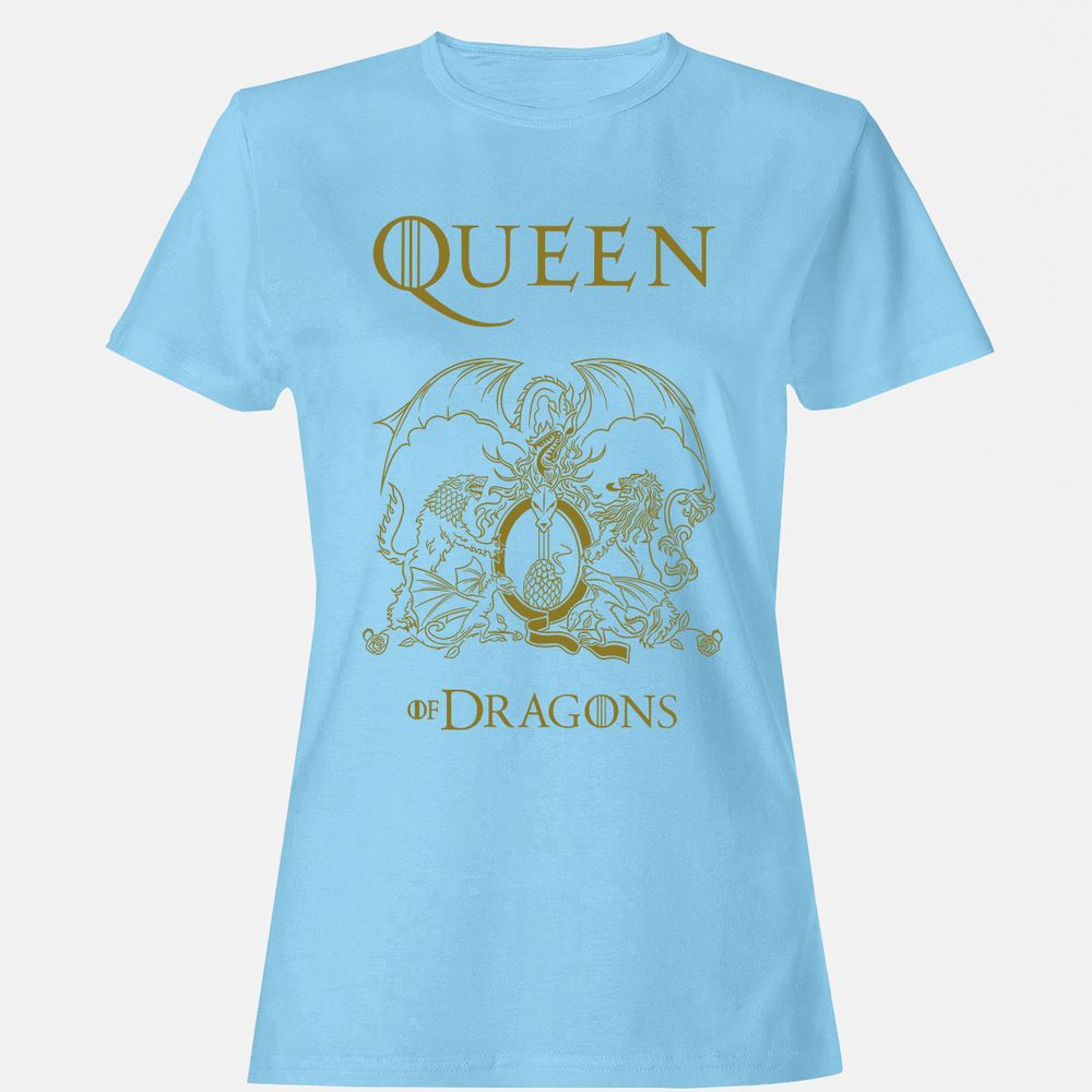 Women's T-Shirt - 4H6W5MJR - Light Blue - 8