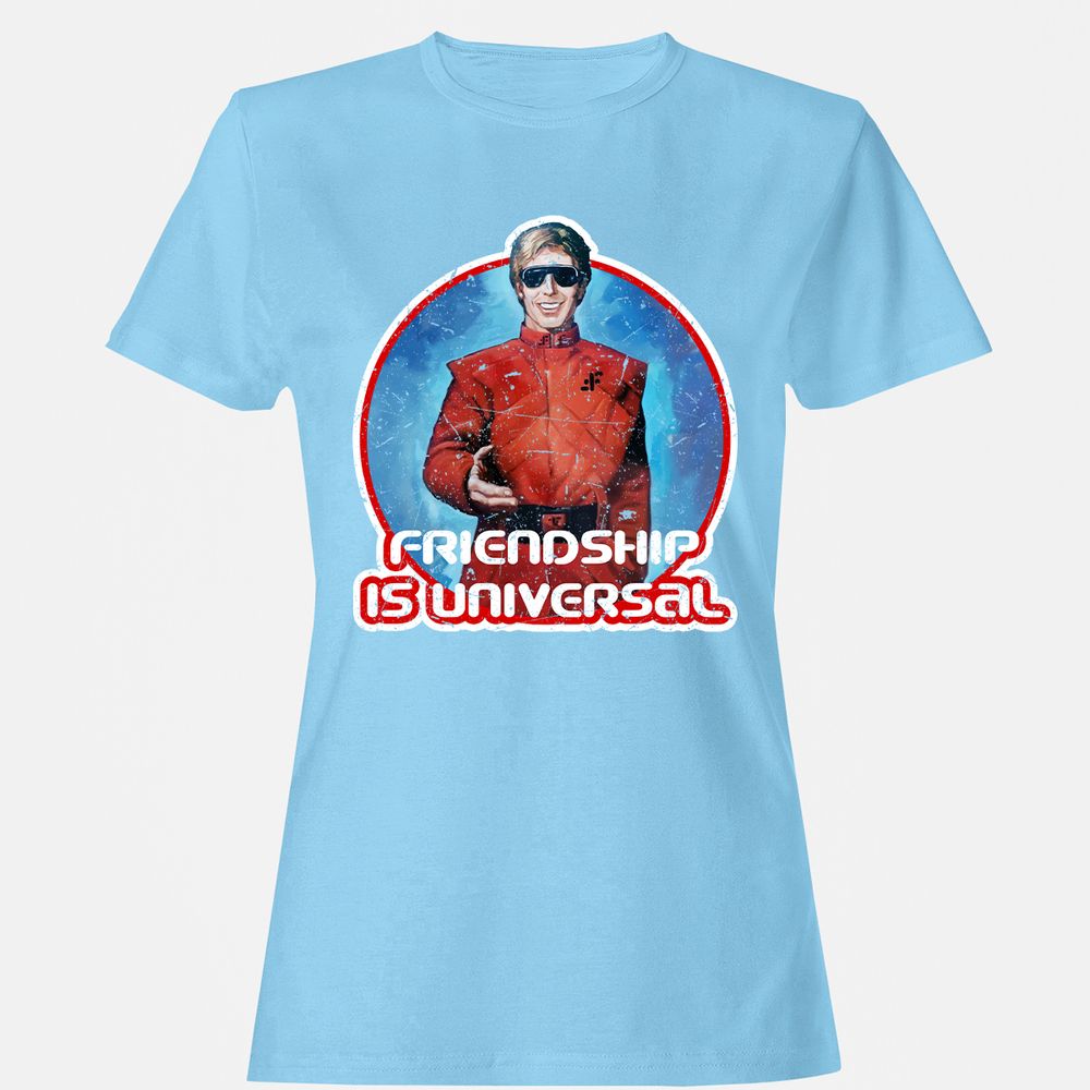 Women's T-Shirt - UU5D85FR - Light Blue - 8