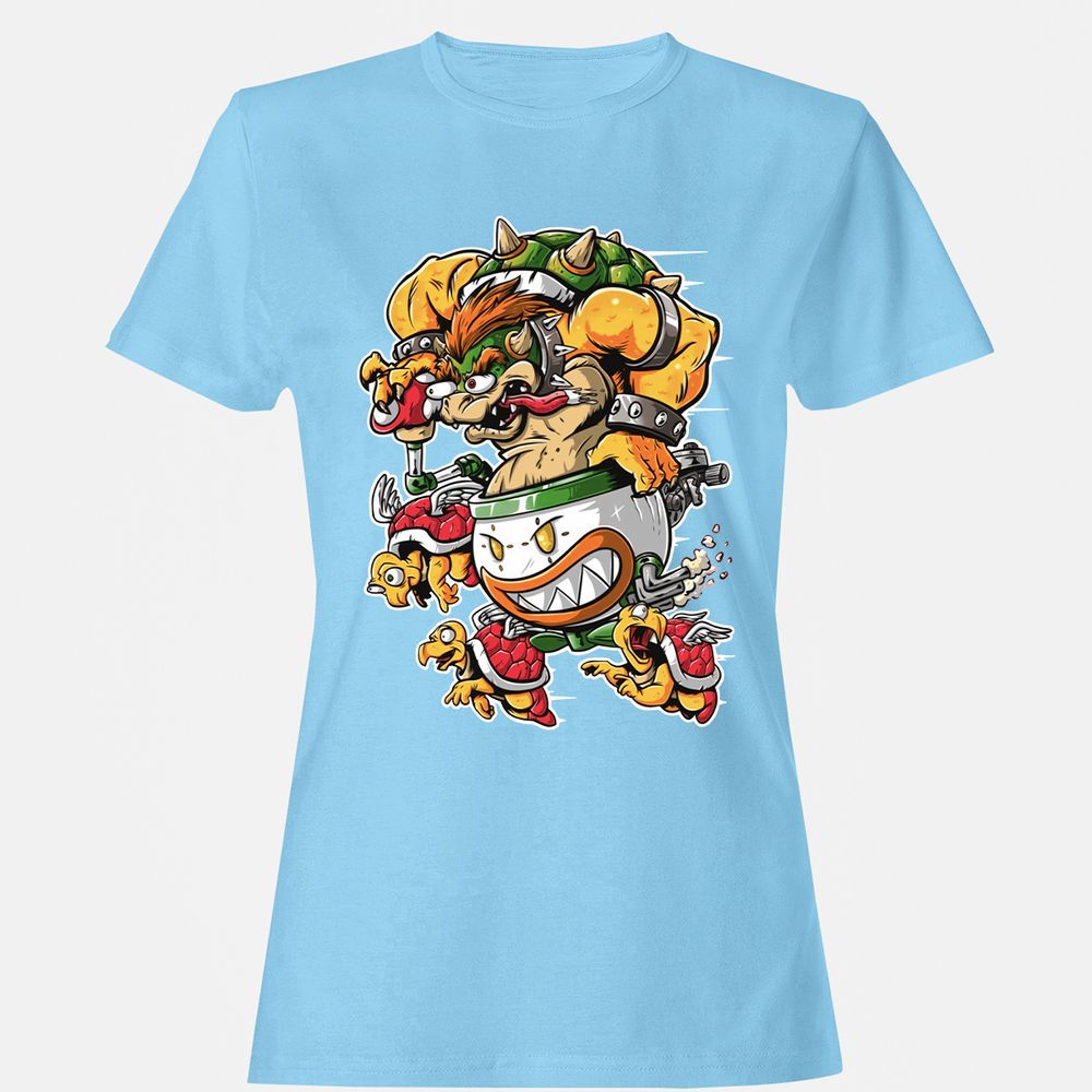 Women's T-Shirt - 4EQMYARK - Light Blue - 8