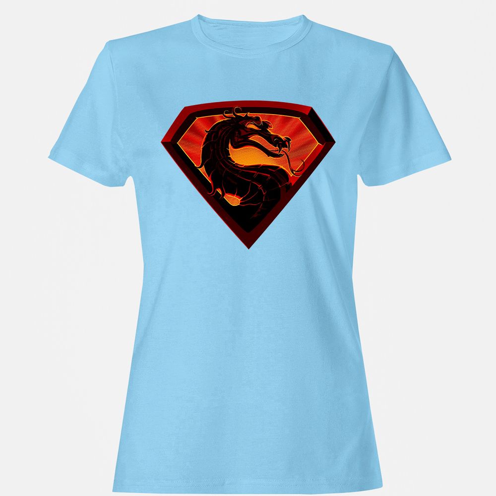 Women's T-Shirt - 9RXAL3ZR - Light Blue - 8