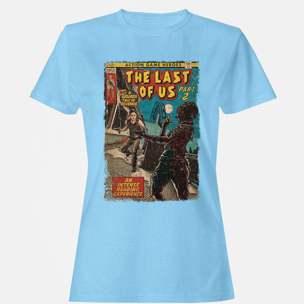 Women's T-Shirt - PRVLRPKJ - Light Blue - 8