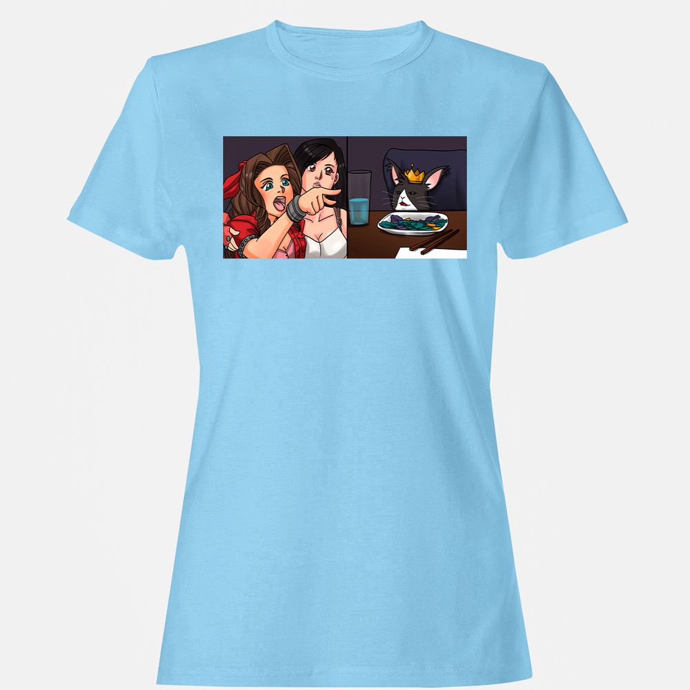Women's T-Shirt - 9LG7THPA - Light Blue - 8