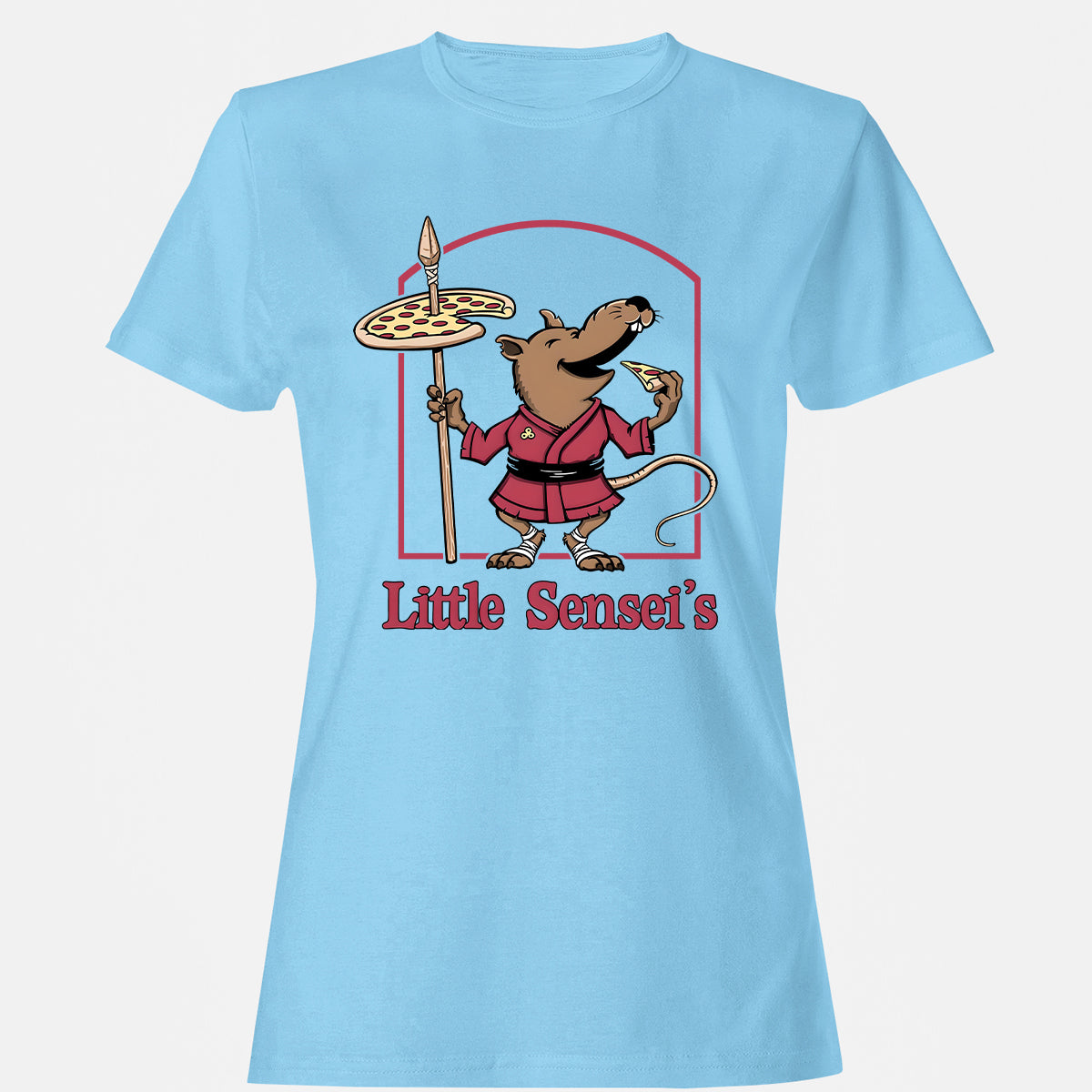 Women's T-Shirt - FBKFZR9U - Light Blue - 8