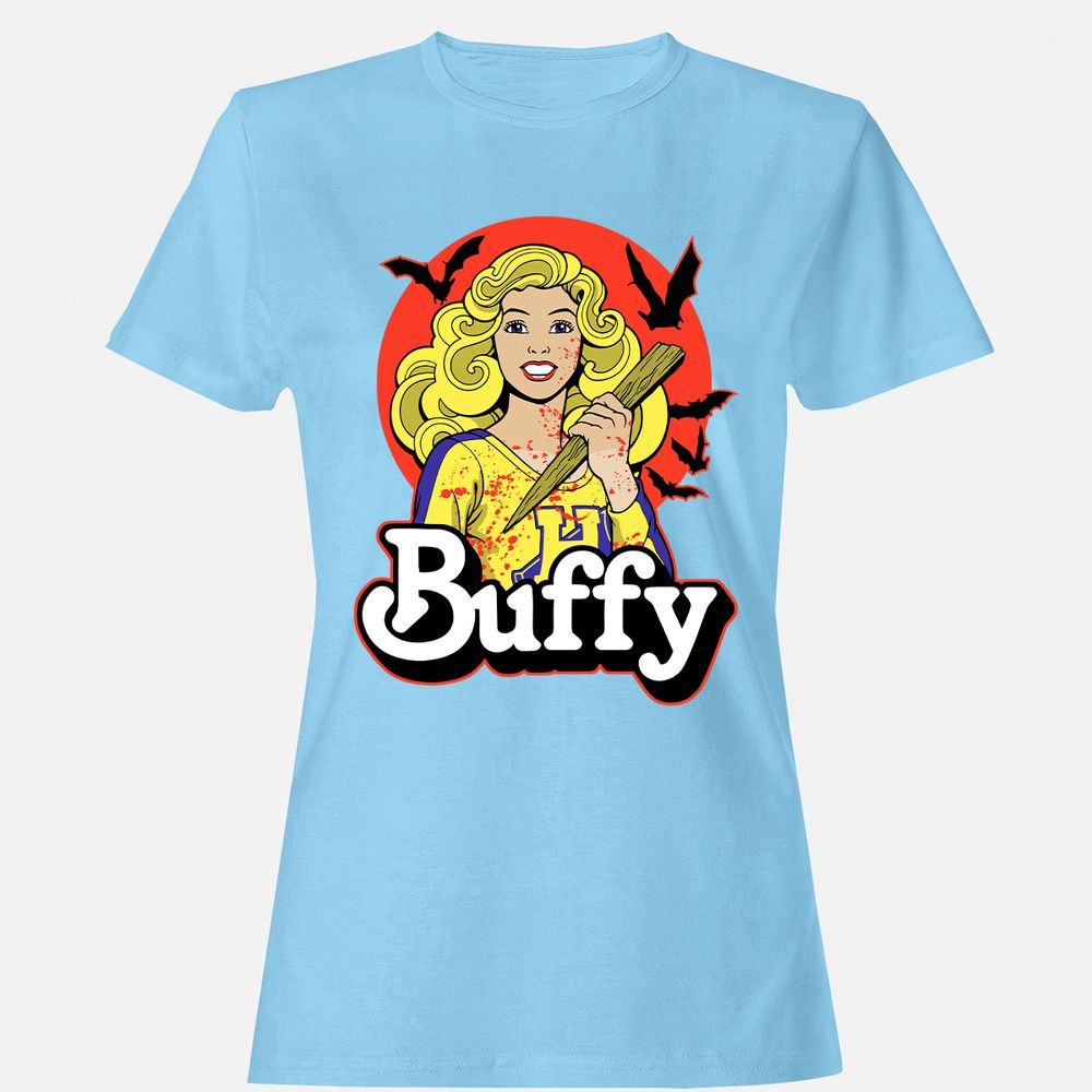 Women's T-Shirt - PN6ZERRK - Light Blue - 8