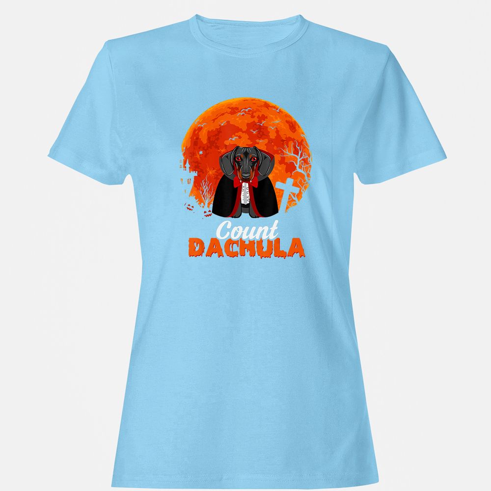 Women's T-Shirt - UFXZJDSA - Light Blue - 8