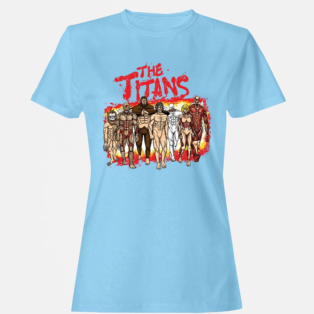 Women's T-Shirt - QMCADS3Z - Light Blue - 8