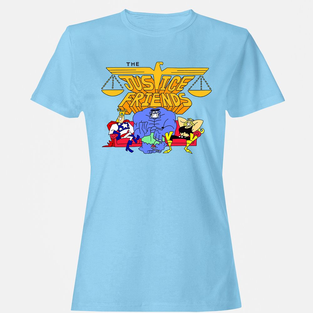 Women's T-Shirt - 8SRGQ7FF - Light Blue - 8