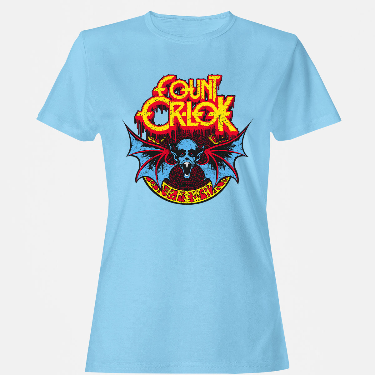 Women's T-Shirt - WYJ7YR7R - Light Blue - 8