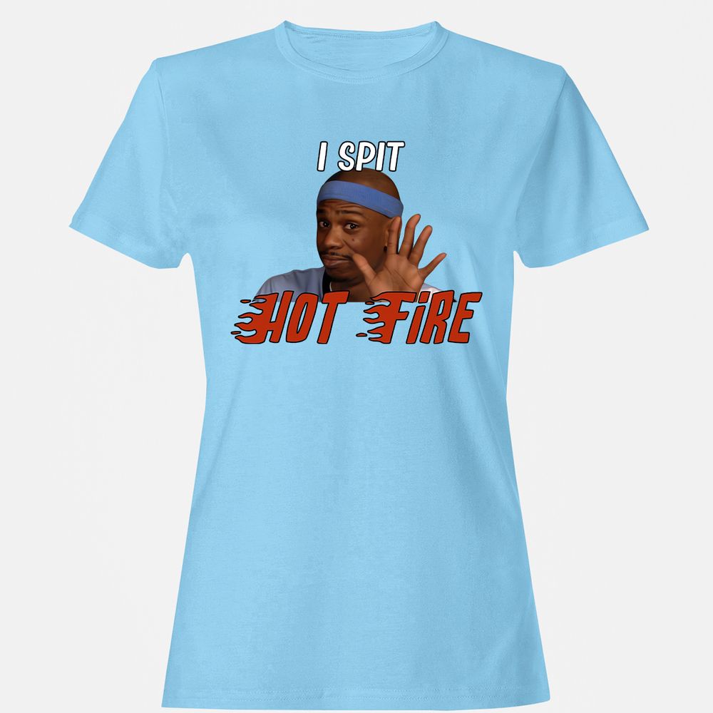 Women's T-Shirt - HR7VDD12 - Light Blue - 8