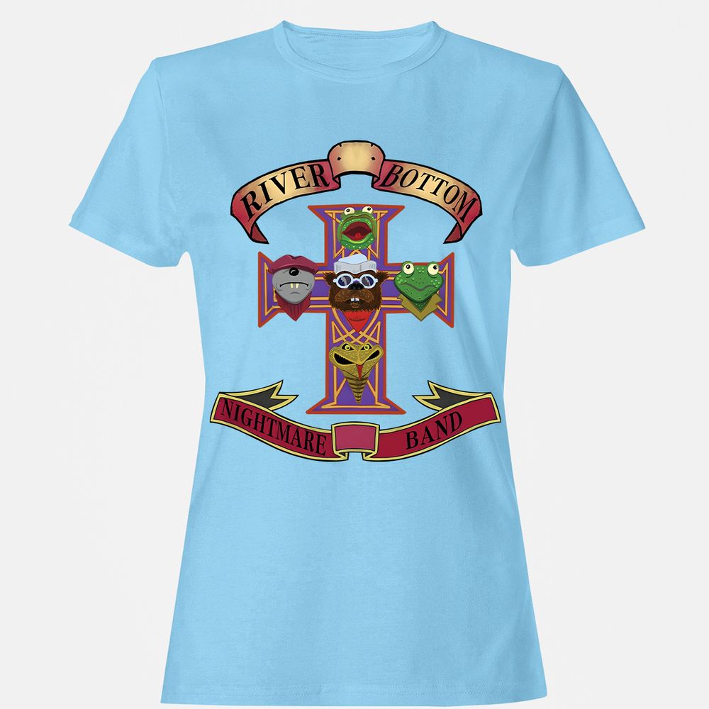 Women's T-Shirt - 7FDACT5U - Light Blue - 8