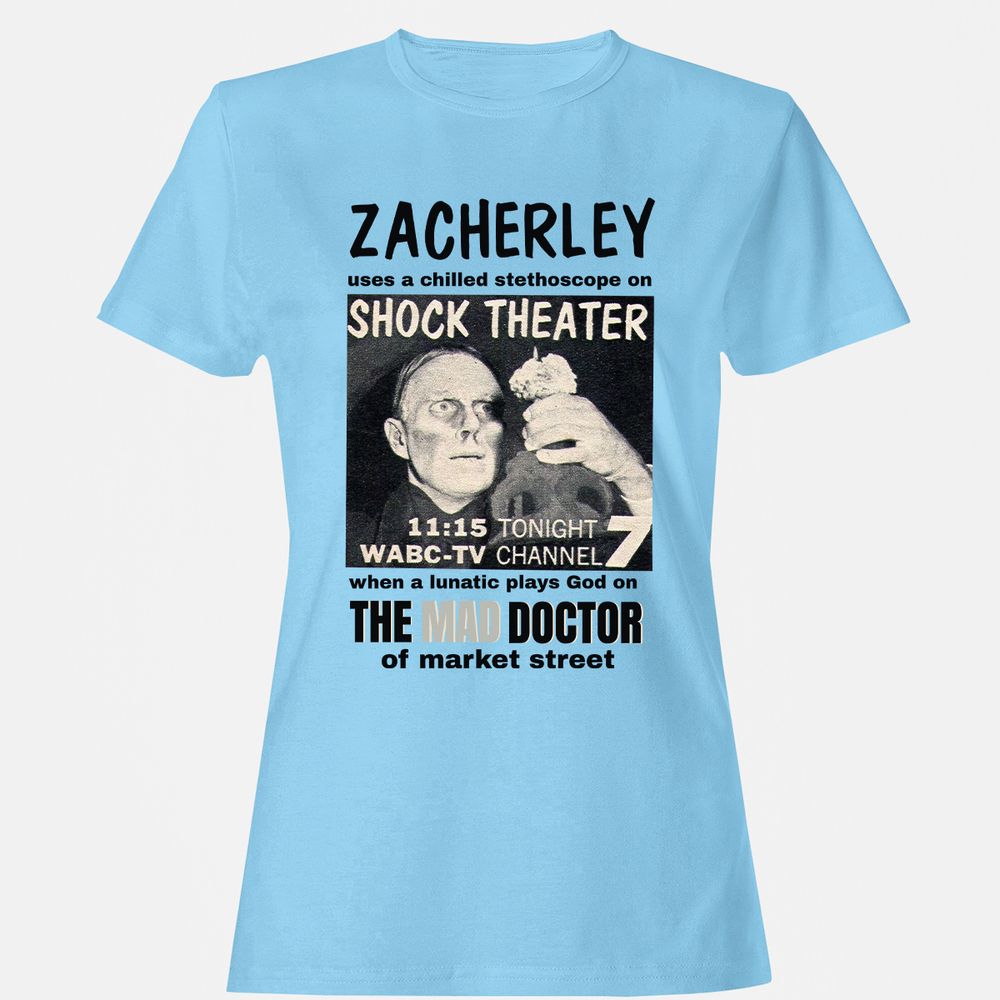 Women's T-Shirt - YE44JPAX - Light Blue - 8