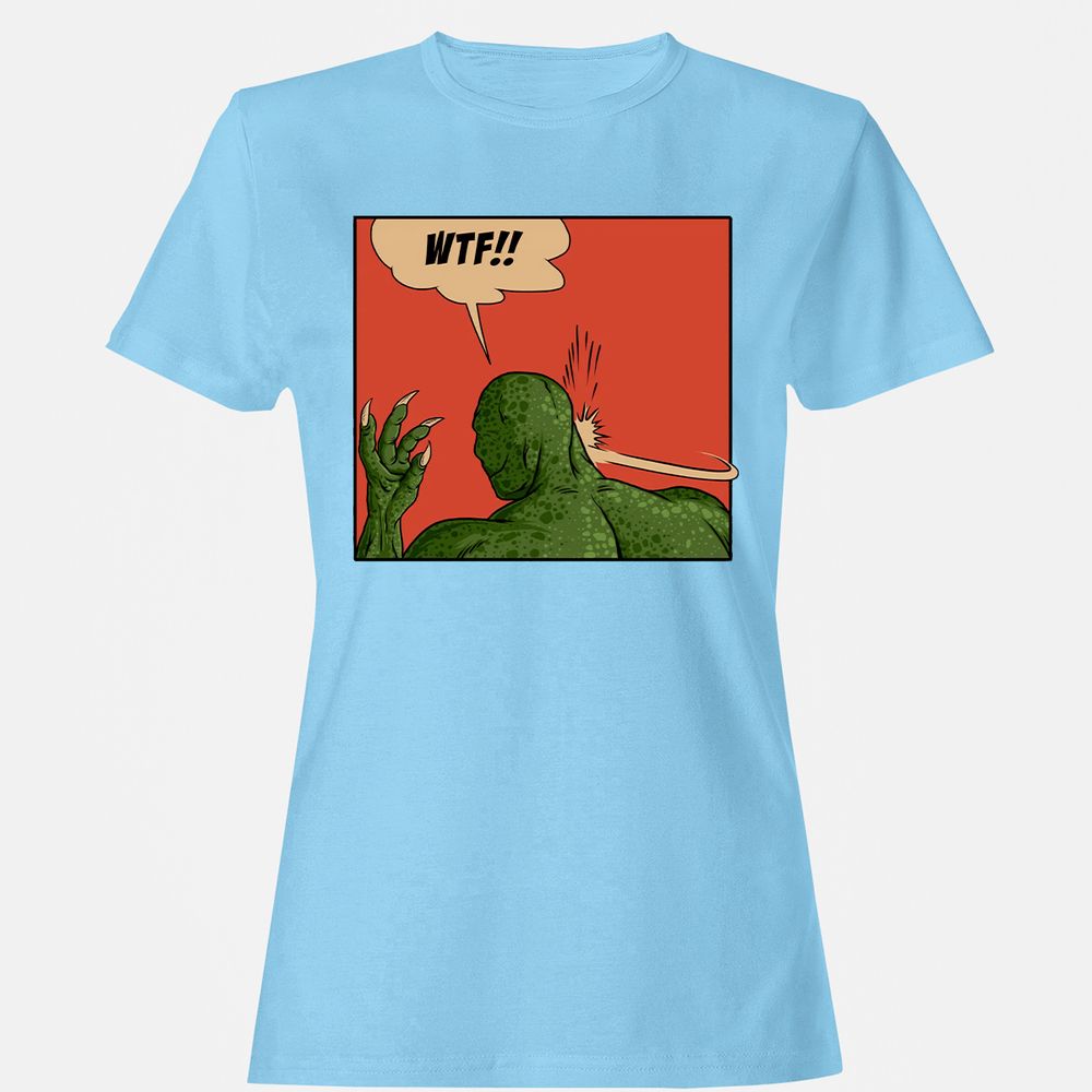 Women's T-Shirt - WTF3ML1K - Light Blue - 8