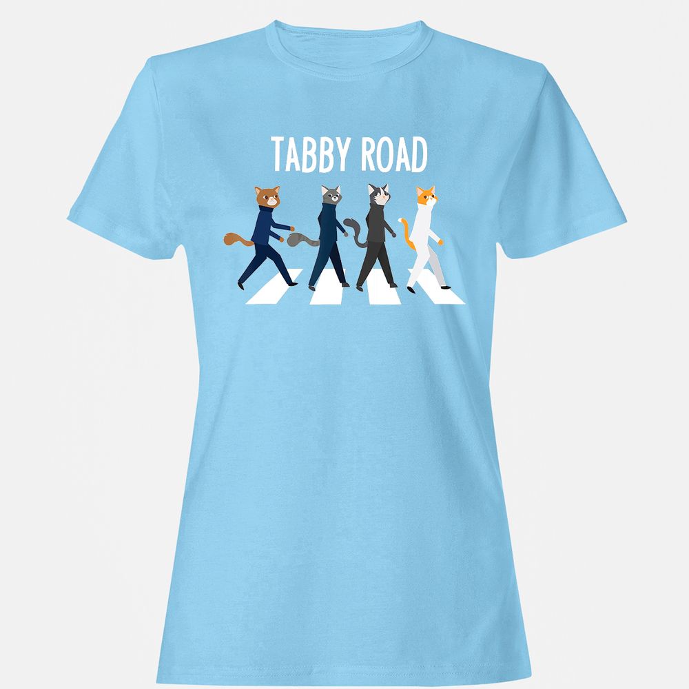 Women's T-Shirt - LUGKT8CR - Light Blue - 8