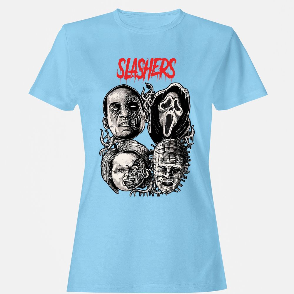 Women's T-Shirt - FZE123SN - Light Blue - 8