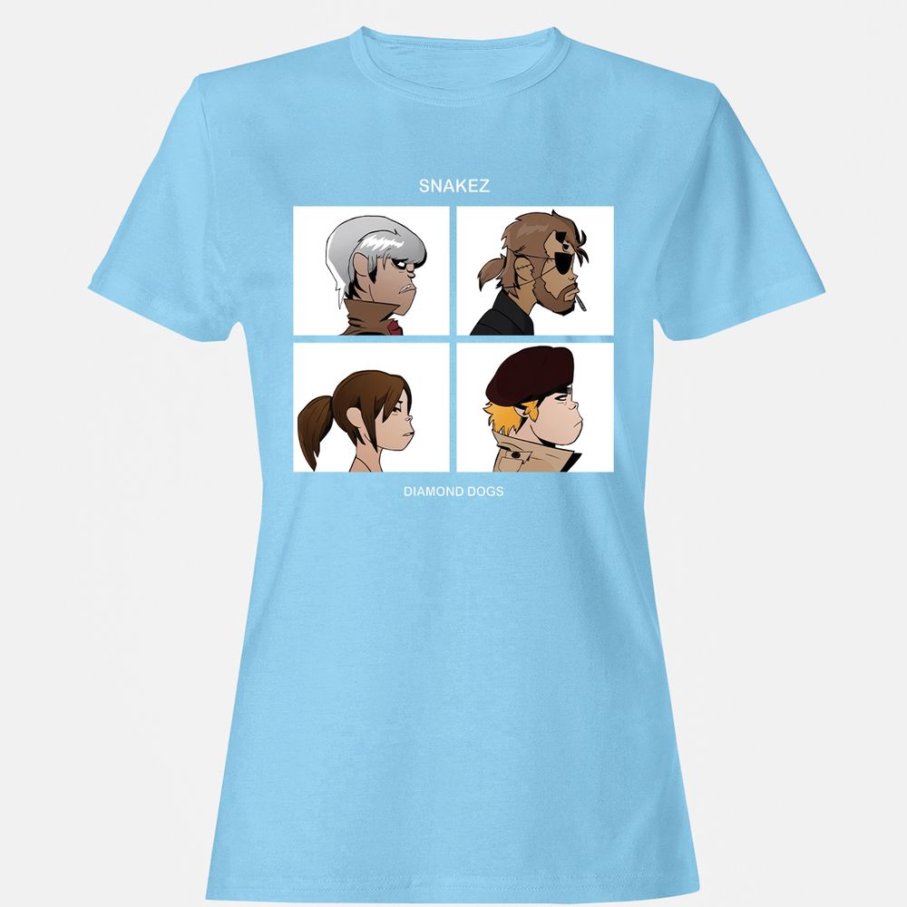 Women's T-Shirt - 1LHSZALW - Light Blue - 8