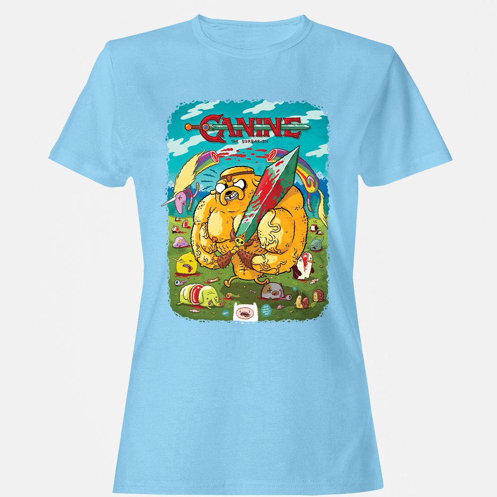 Women's T-Shirt - BH3Y6C98 - Light Blue - 8
