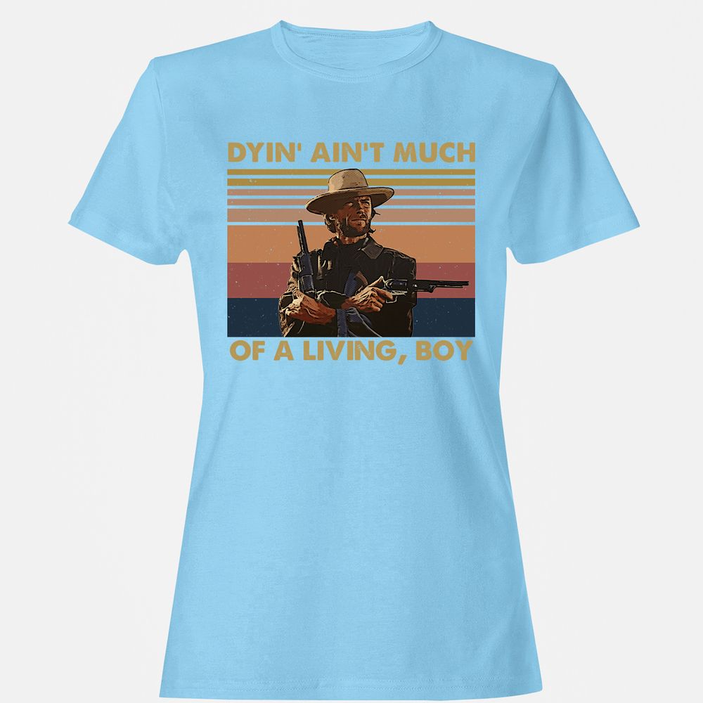 Women's T-Shirt - QXYXDLVN - Light Blue - 8