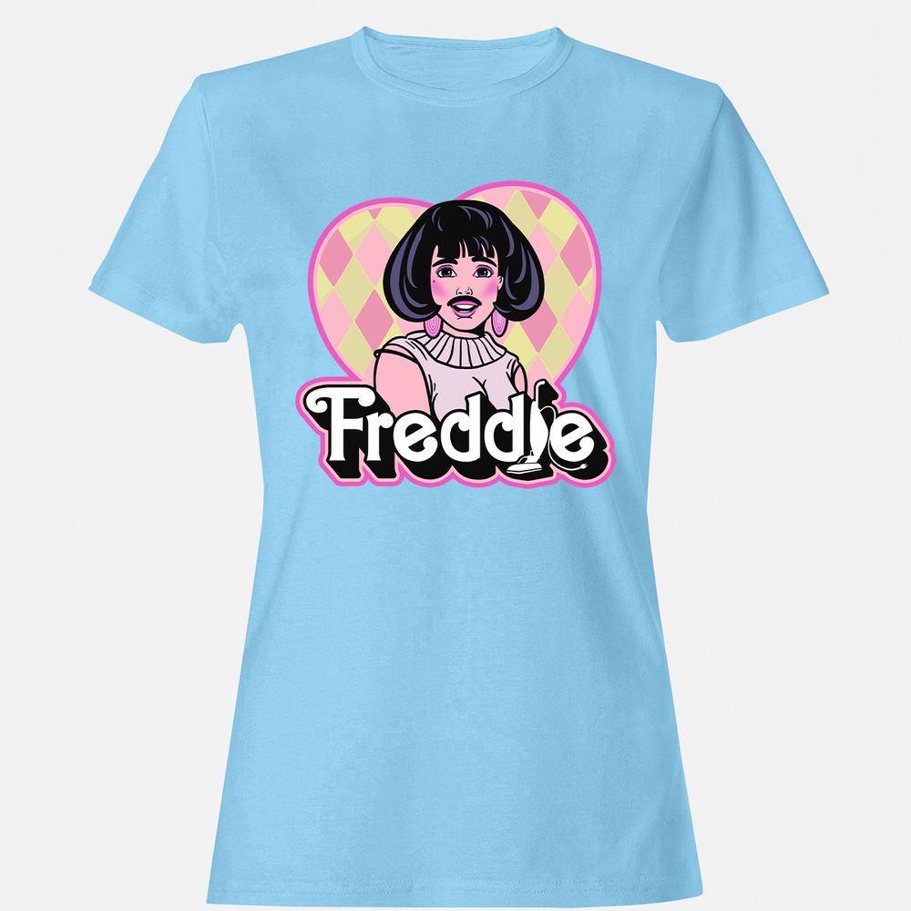 Women's T-Shirt - 4Y9M87MJ - Light Blue - 8