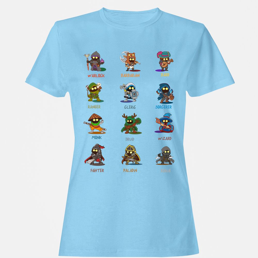 Women's T-Shirt - 3TNWDMTT - Light Blue - 8