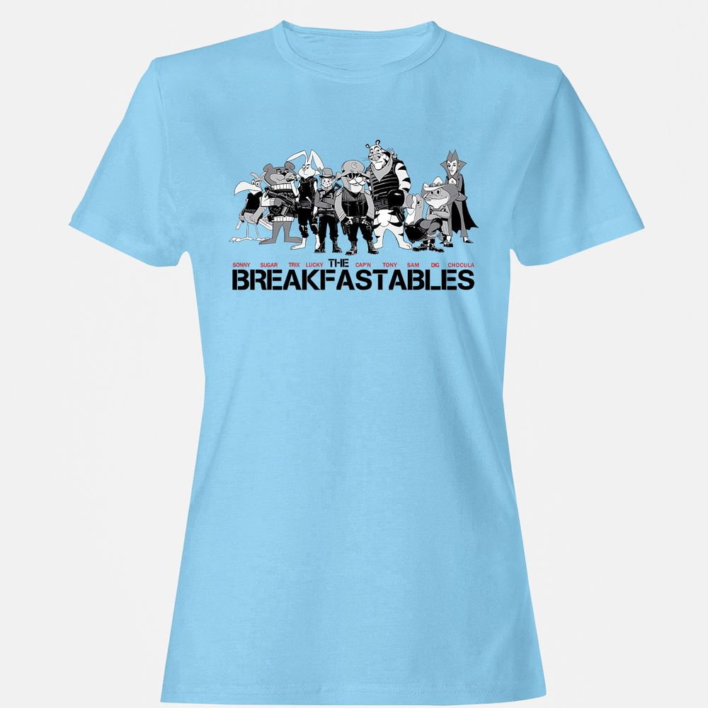 Women's T-Shirt - 5BD7Y4CT - Light Blue - 8