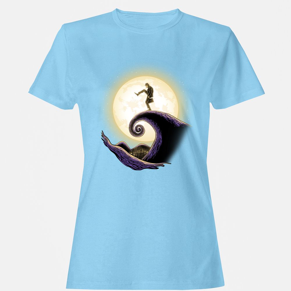 Women's T-Shirt - 6TD57FE4 - Light Blue - 8