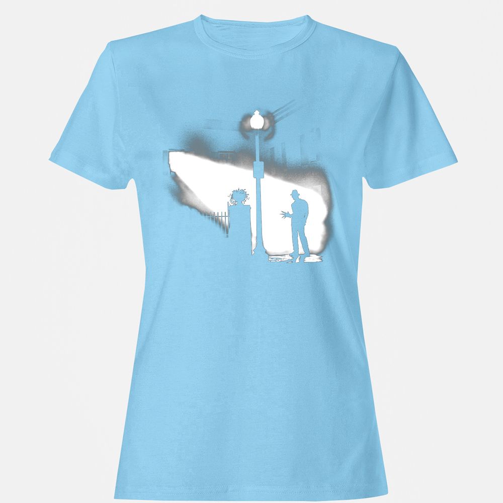 Women's T-Shirt - BYRAZ7SB - Light Blue - 8