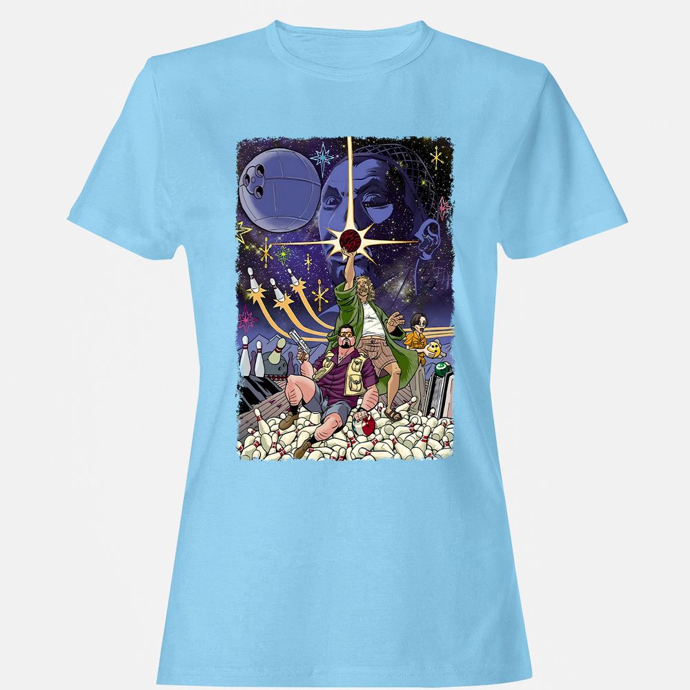 Women's T-Shirt - RY5QHA3Y - Light Blue - 8