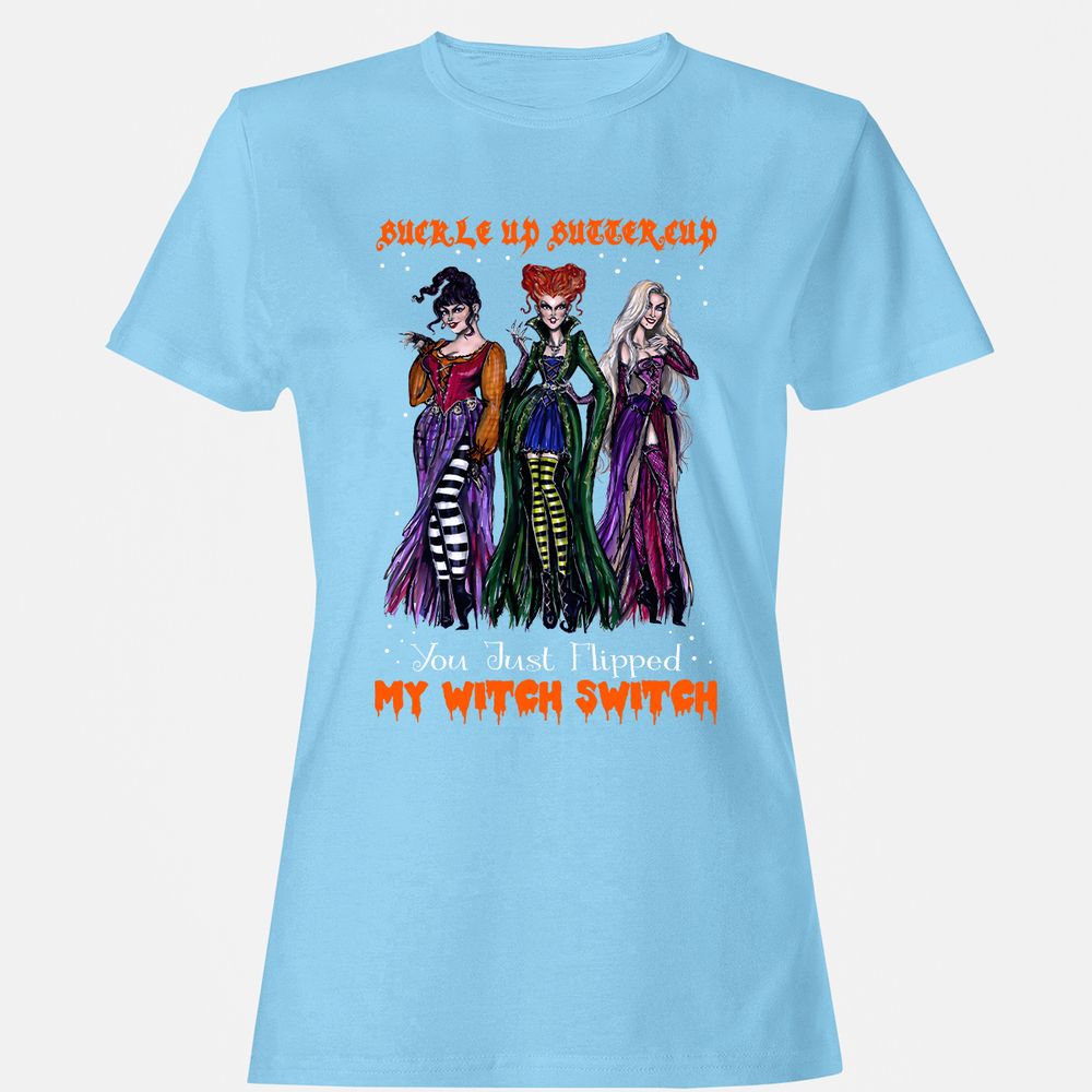 Women's T-Shirt - EG3WVH8Q - Light Blue - 8