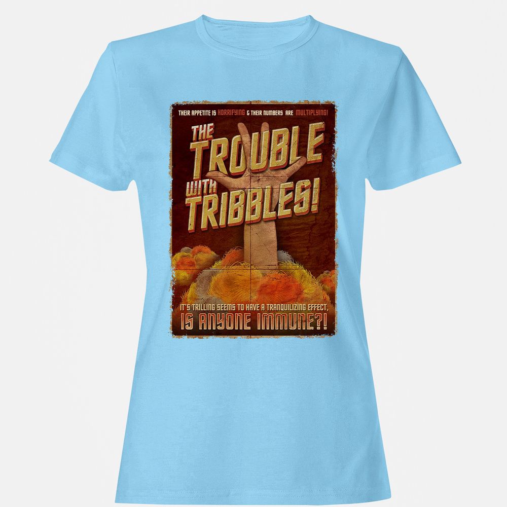 Women's T-Shirt - LACFREYK - Light Blue - 8