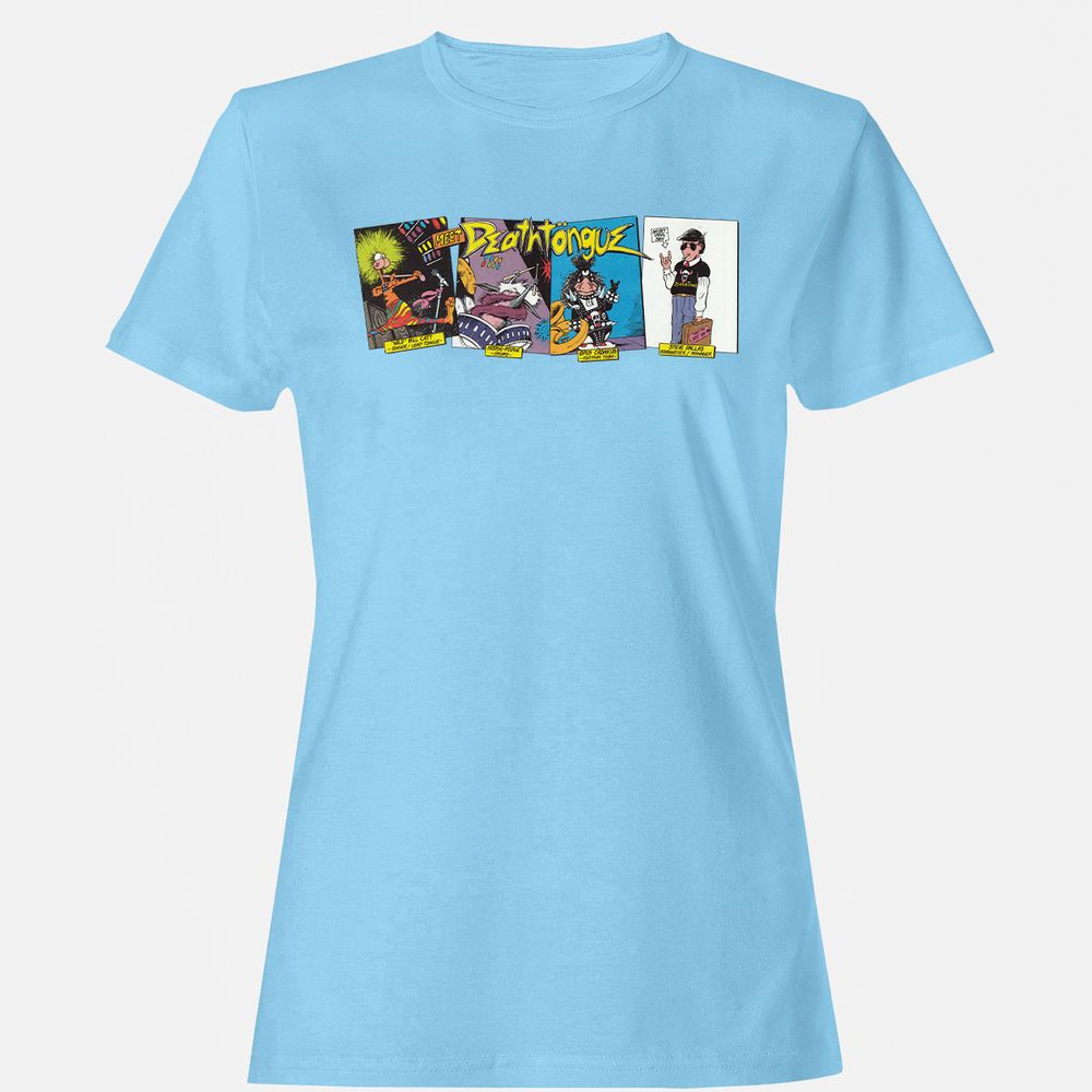 Women's T-Shirt - DG5VUDVR - Light Blue - 8